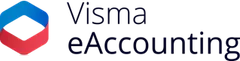 Visma eAccounting logo – supported accounting system