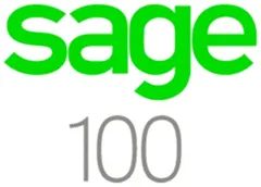 Sage 100 logo – supported accounting system